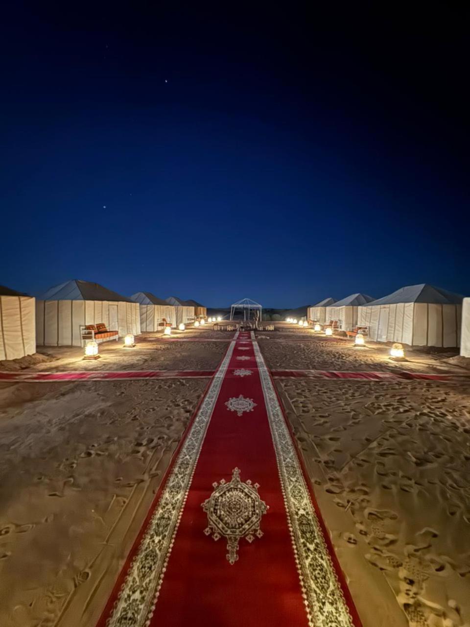 Touareg Desert Camp Erg Chigaga Luxuszelt